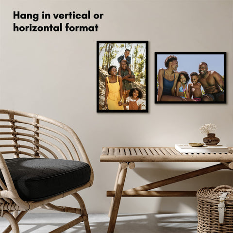 Americanflat gallery-style 14x20 frame enhancing wall display in any room.