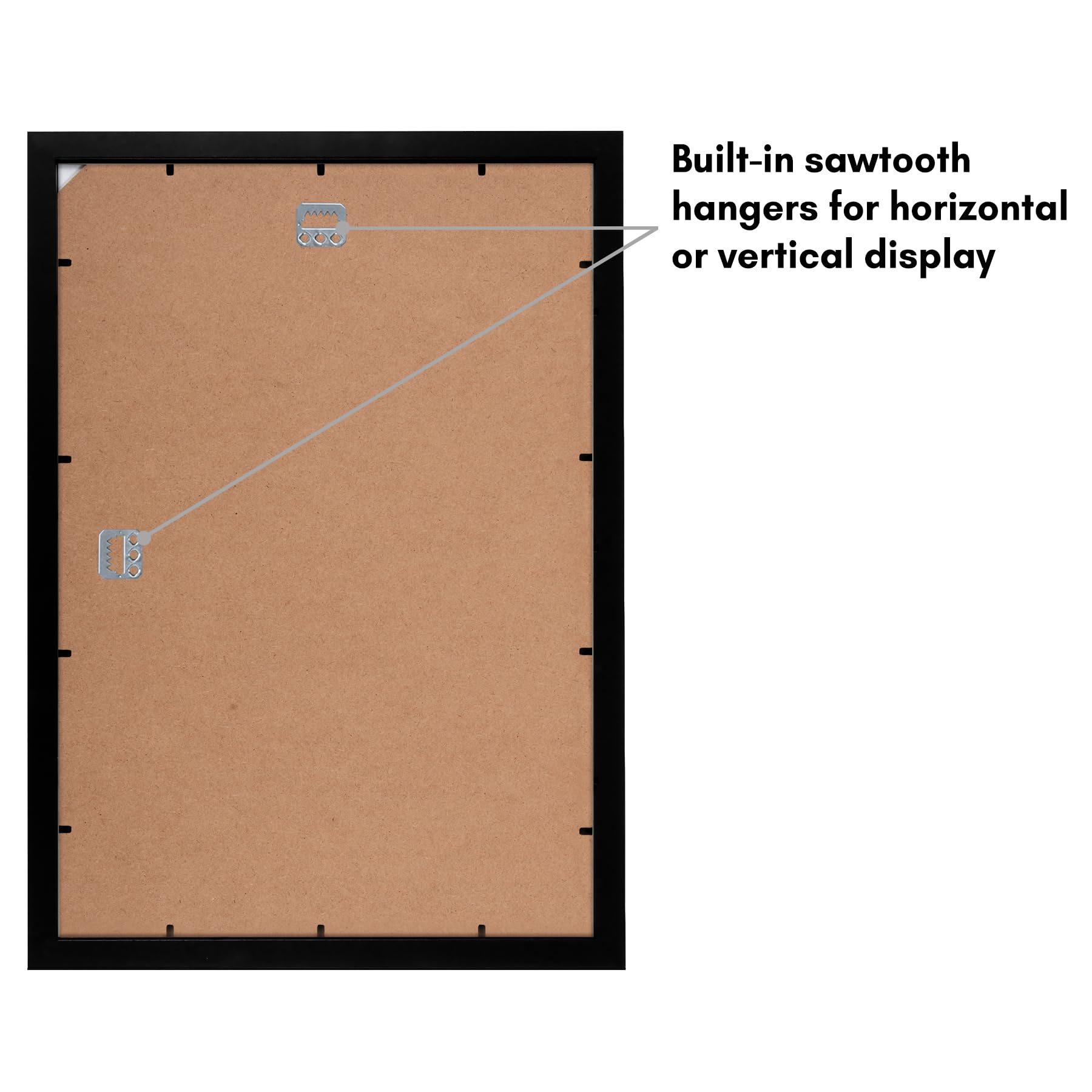 Americanflat signature collection back keeps photos secure and flat