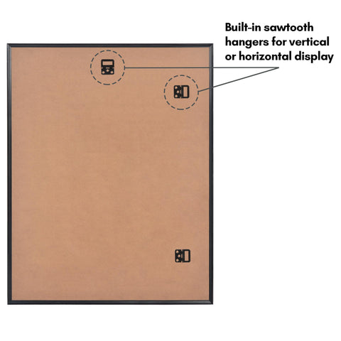 Americanflat slide-in moldings support fast artwork changes.