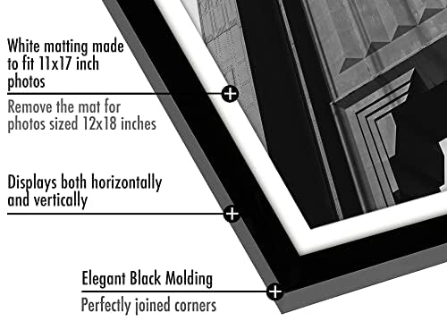 Americanflat slim molding frame for modern 12x18 photos