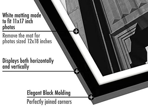 Americanflat slim molding frame for modern 12x18 photos