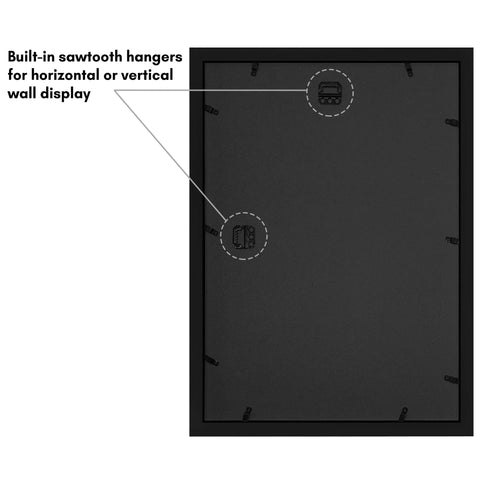 Americanflat sturdy backboard keeps memories securely in place on the wall.