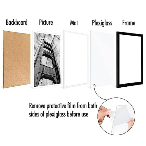 Americanflat sturdy backboard keeps displays secure and memories aligned