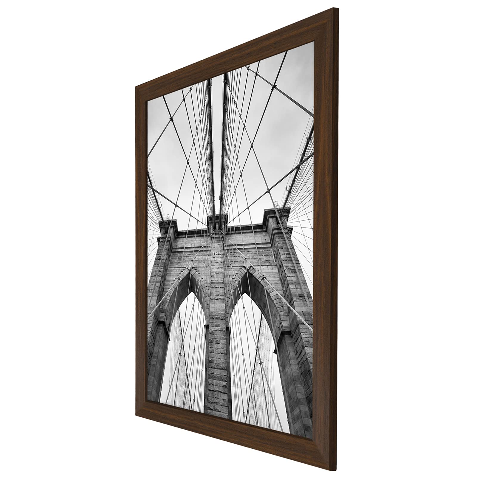 Sturdy backboard provides secure support for displayed media