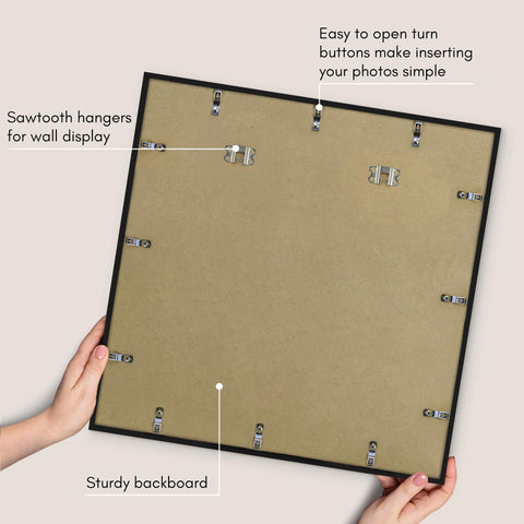 Americanflat turn points allow easy photo swaps without tools