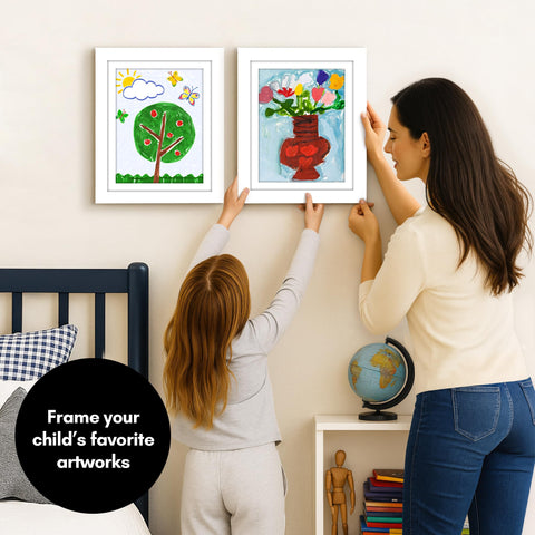 Americanflat 2-pack frame storage holds up to 100 pieces of artwork