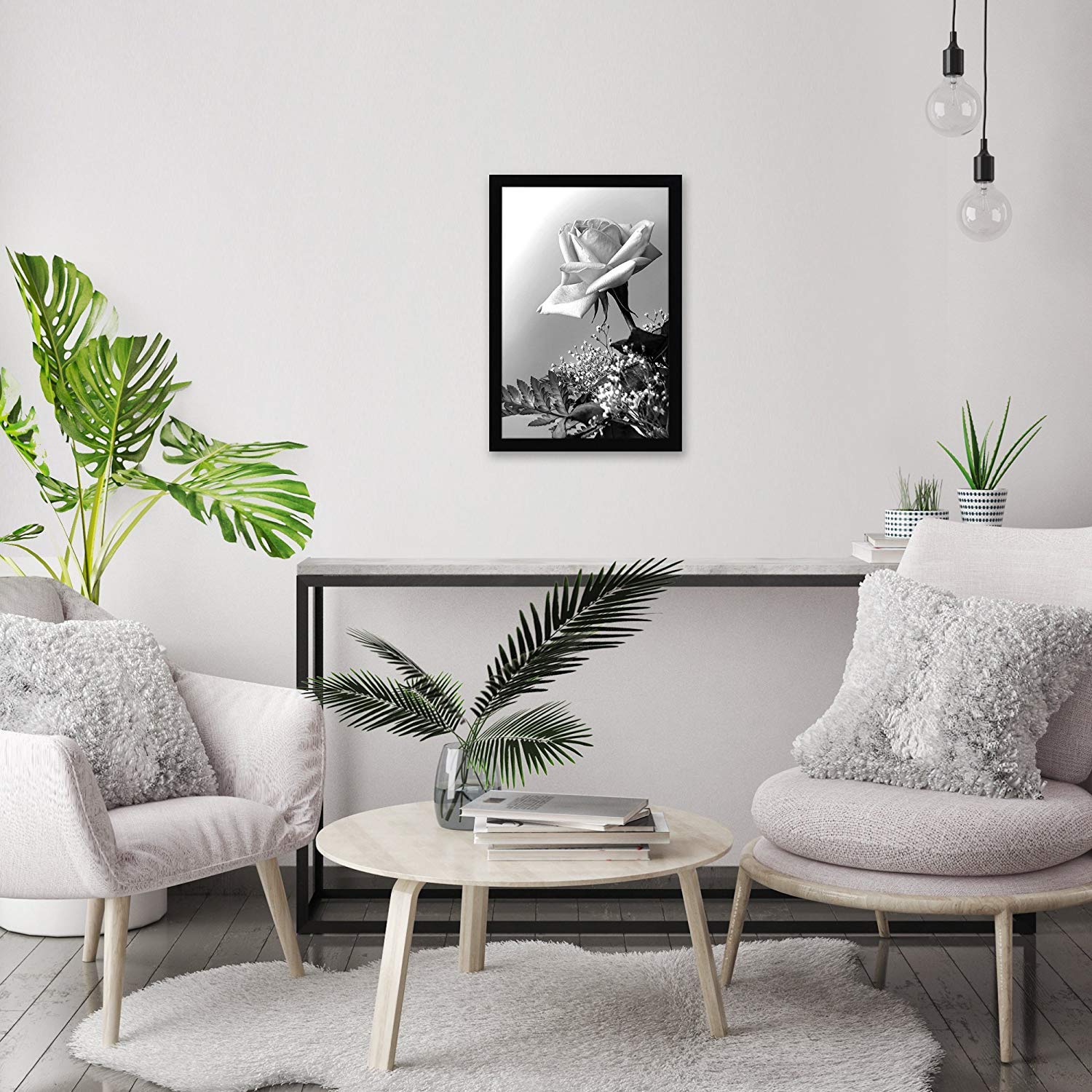 Americanflat 12x18 frame showcases photos in a gallery-style layout.