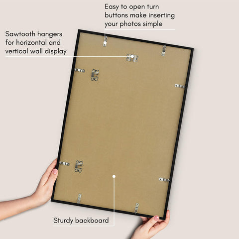 Americanflat wall-display gallery-style frame shown in modern living space.