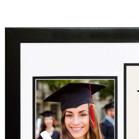 Americanflat wall display idea featuring a contemporary black frame.