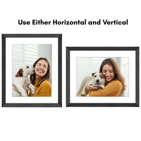 1.1-inch border adds a refined gallery-like look