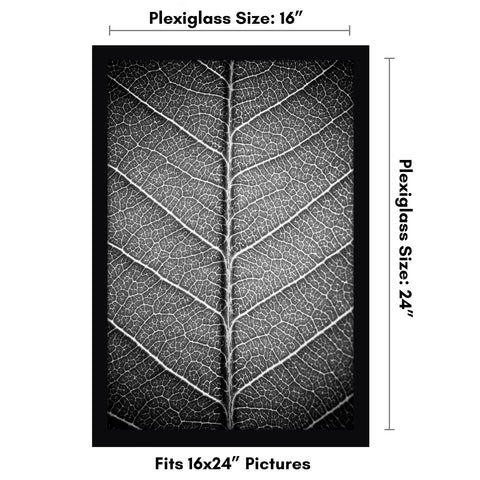 Americanflat wide-molding black frame elevates your large prints