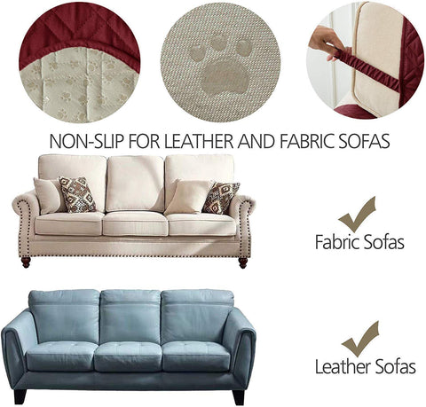 Ameritex recliner cover with storage pockets for essentials.