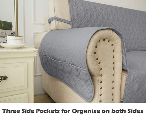 Ameritex side storage pockets keep remotes and small items organized