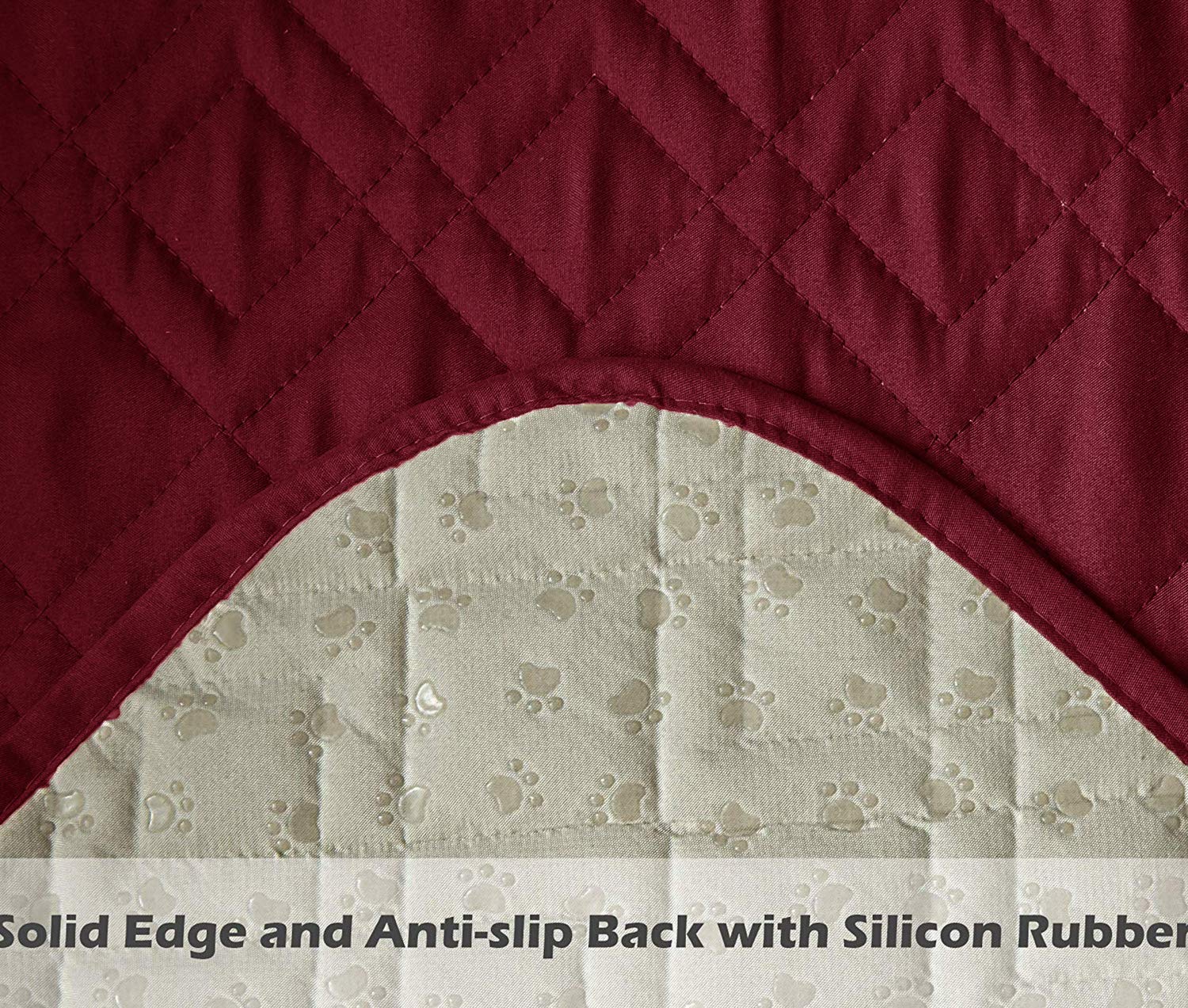 Ameritex silicone anti-slip design grips the recliner to stay put.