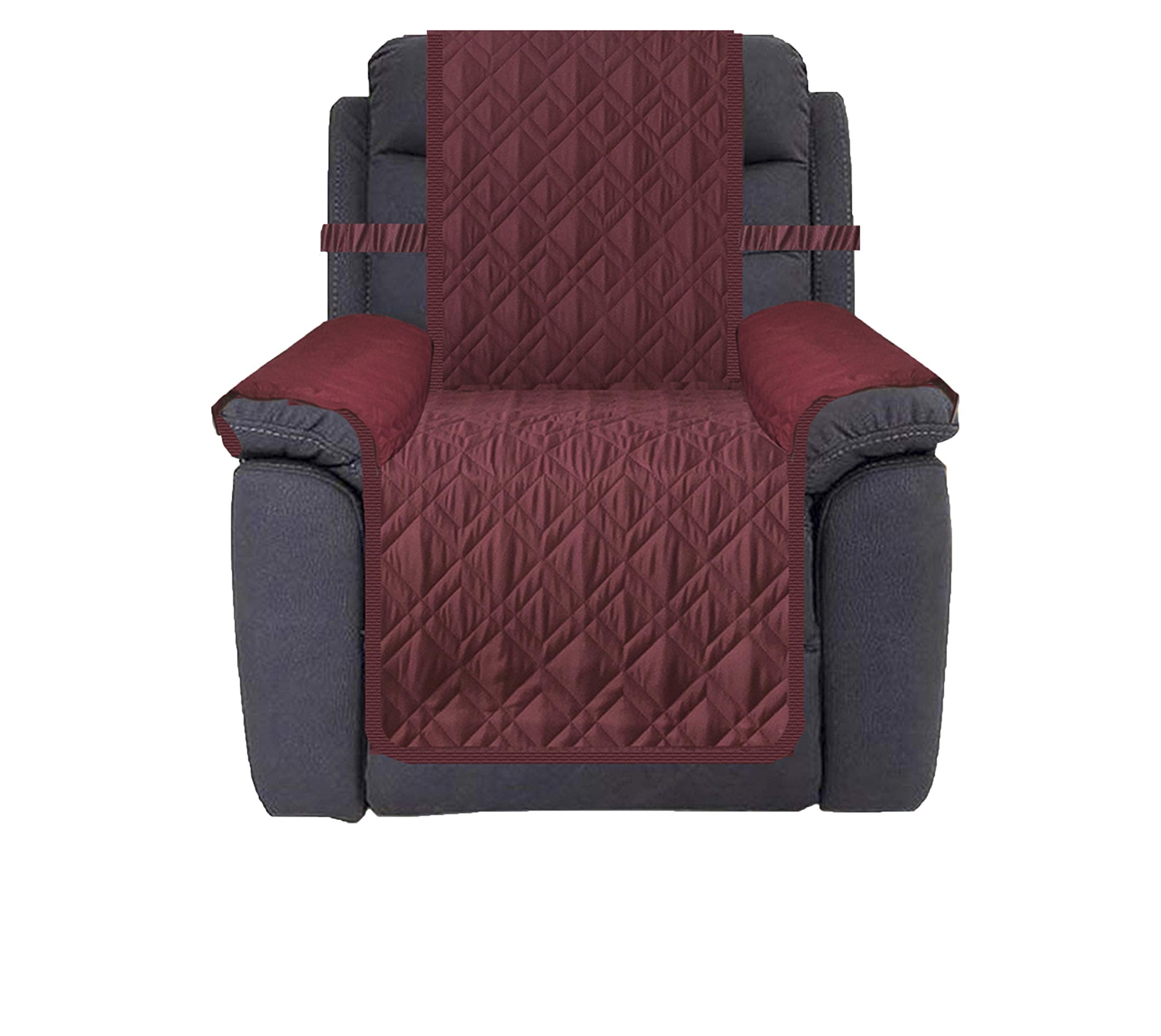 Ameritex waterproof nonslip recliner cover protects furniture from spills.