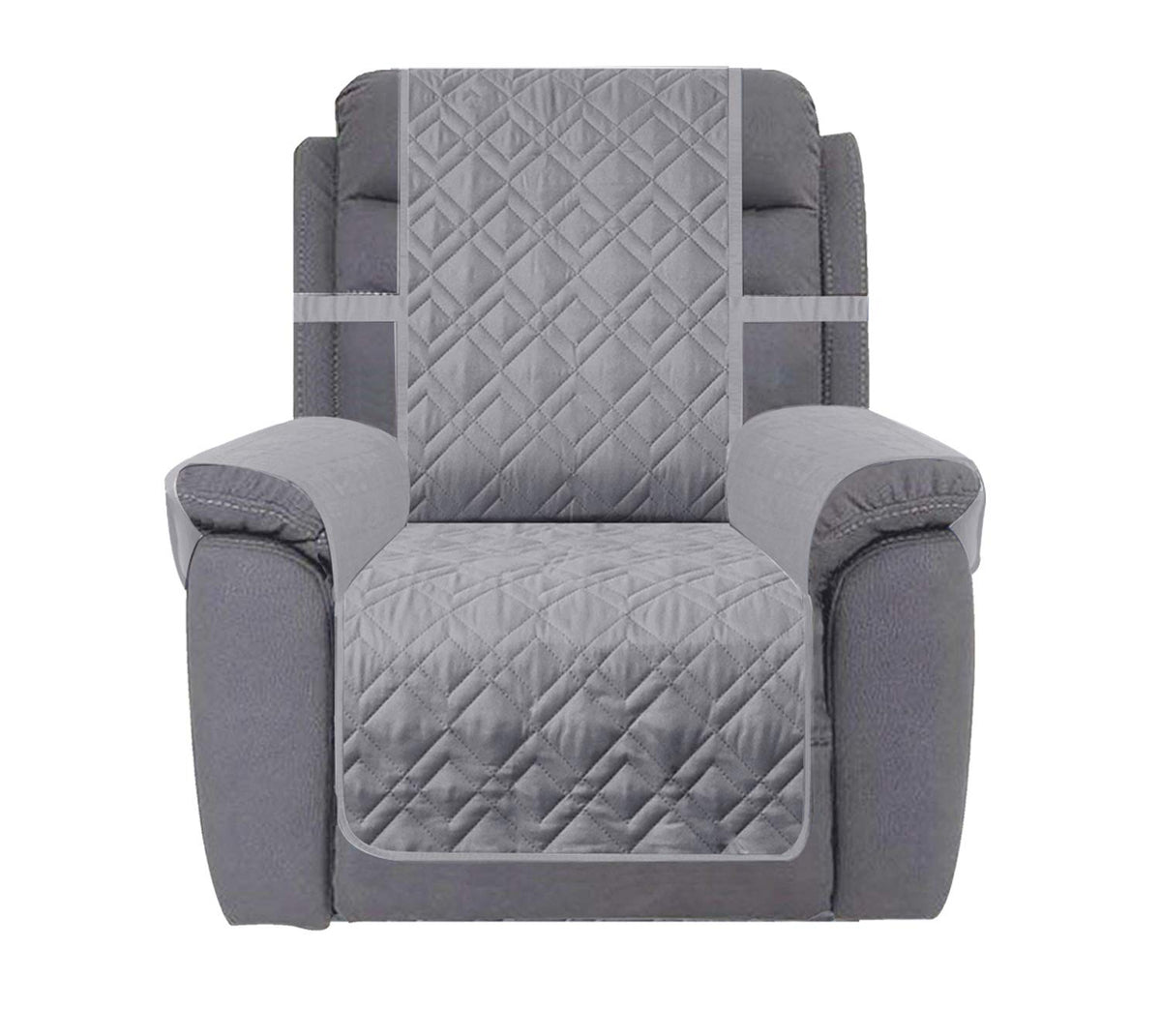 Ameritex waterproof nonslip recliner cover stays in place to protect your recliner from spills