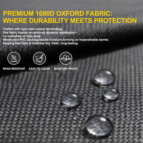 Ameruse Queen Bunkie Board 10mm breathable surface promotes airflow under the mattress.