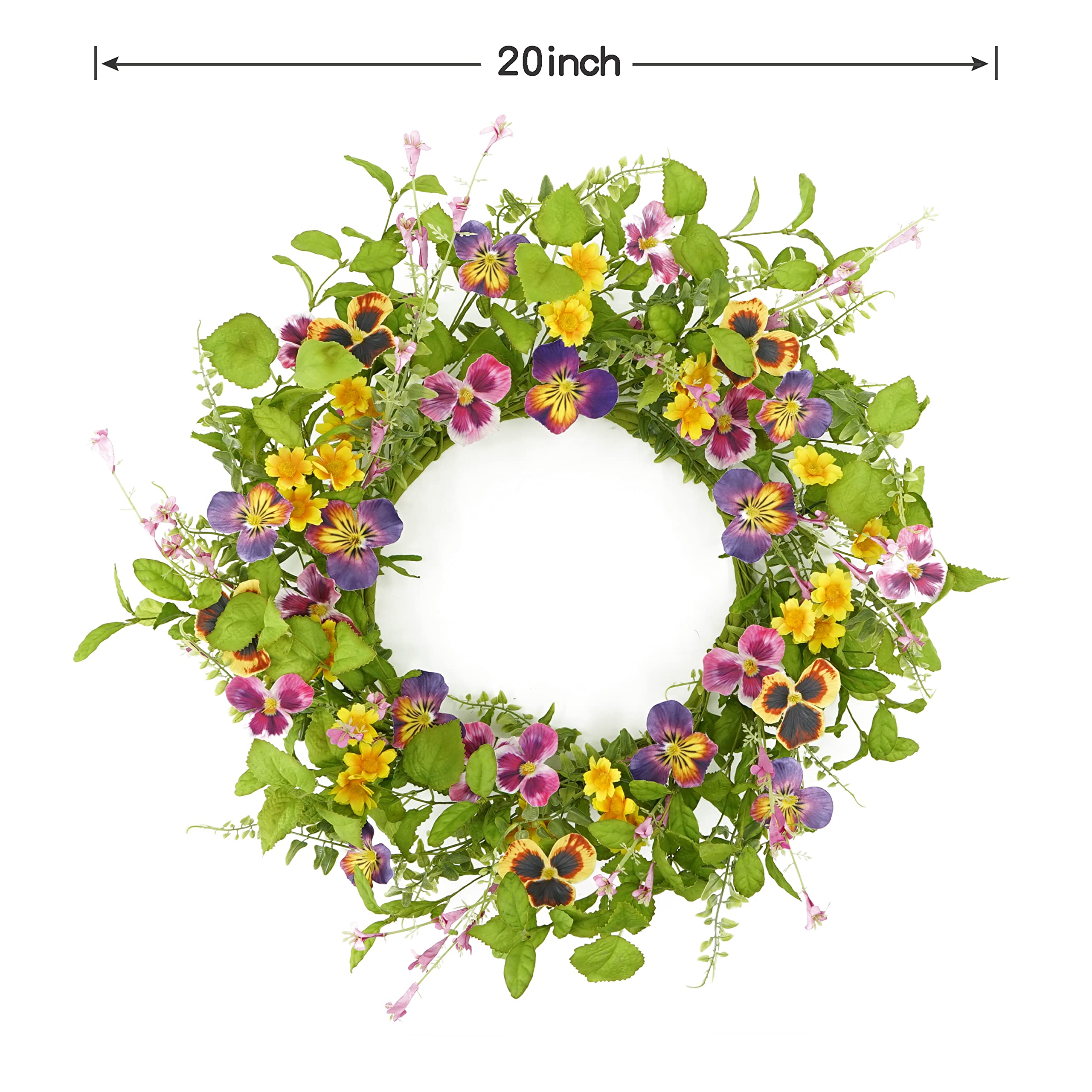 AMF0RESJ wreath versatile for indoor and outdoor use