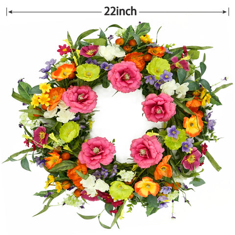 AMF0RESJ front-door display adds a warm welcome to guests.