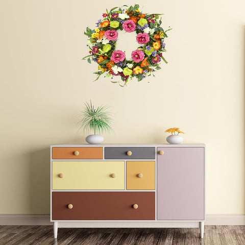 AMF0RESJ wreath features bendable branches to shape for your space.