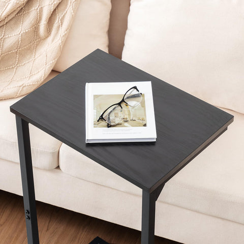 AMHANCIBLE end tables with adjustable feet protect floors.