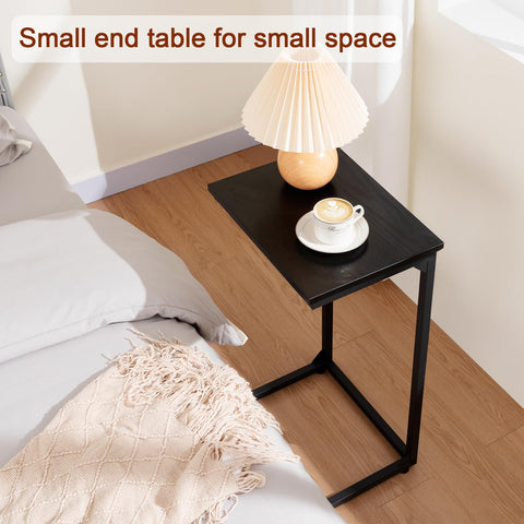 AMHANCIBLE C-shaped tables are easy to assemble and clean.