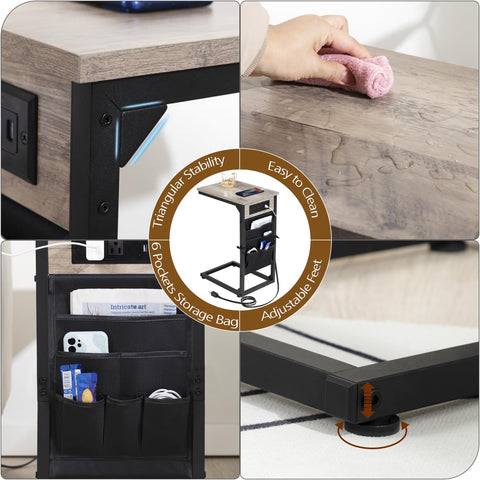 AMHANCIBLE adjustable feet protect floors on uneven surfaces