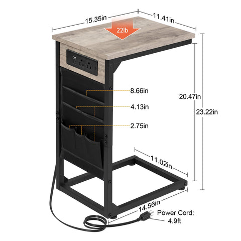 AMHANCIBLE sturdy carbon metal frame provides durable daily support
