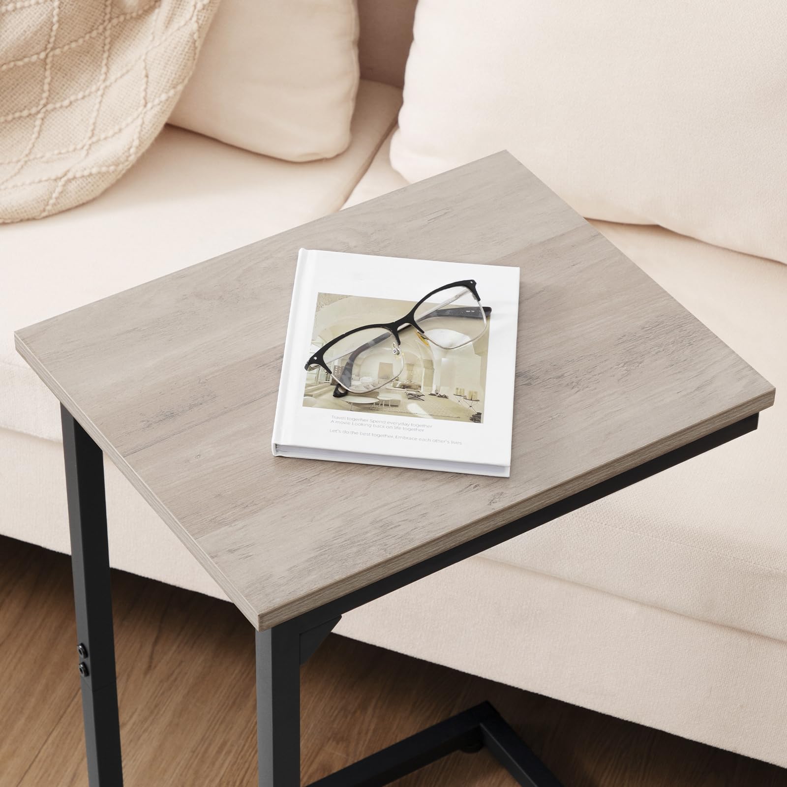 AMHANCIBLE industrial rustic design enhances living room decor