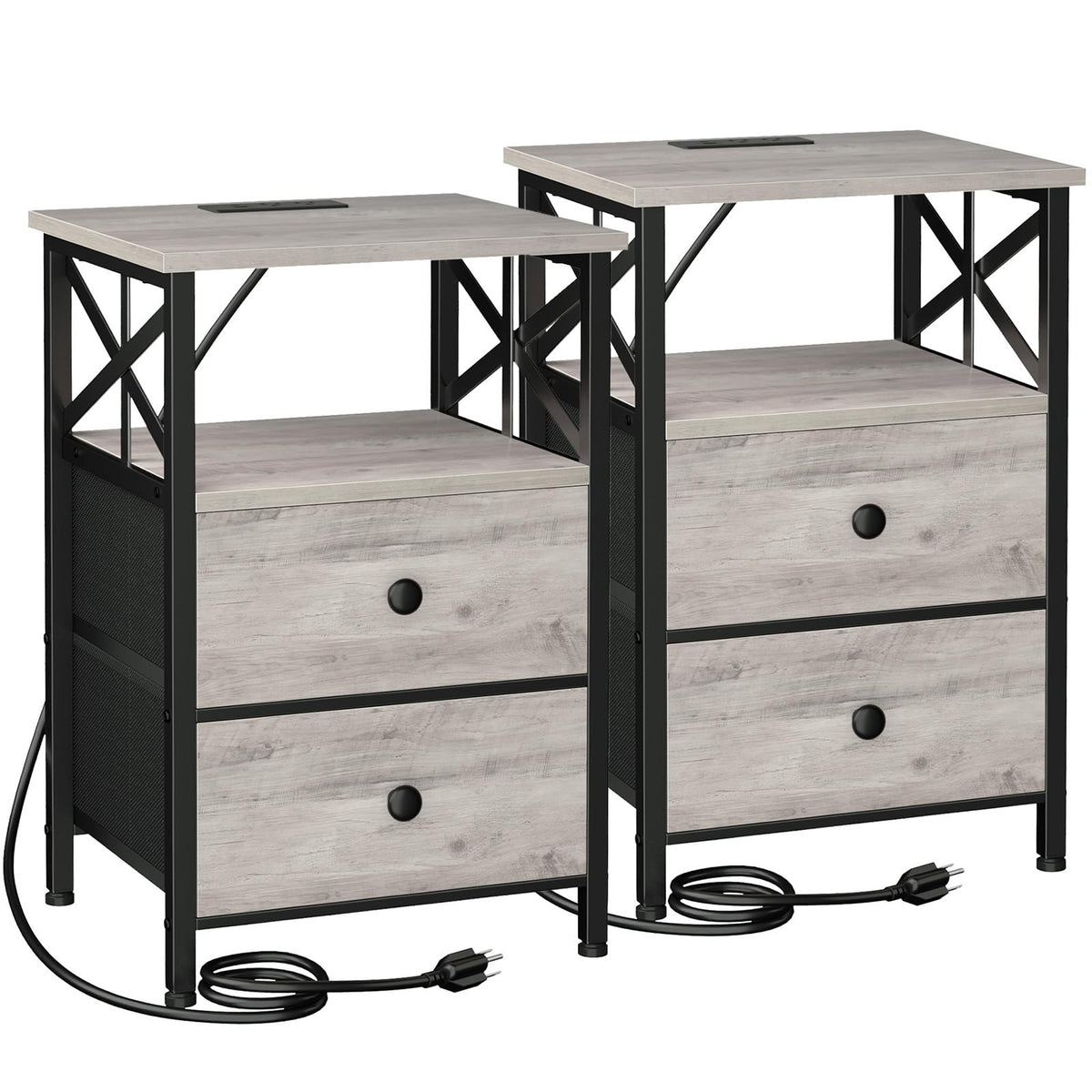 AMHANCIBLE night stand 2 charging station keeps devices powered within arm reach