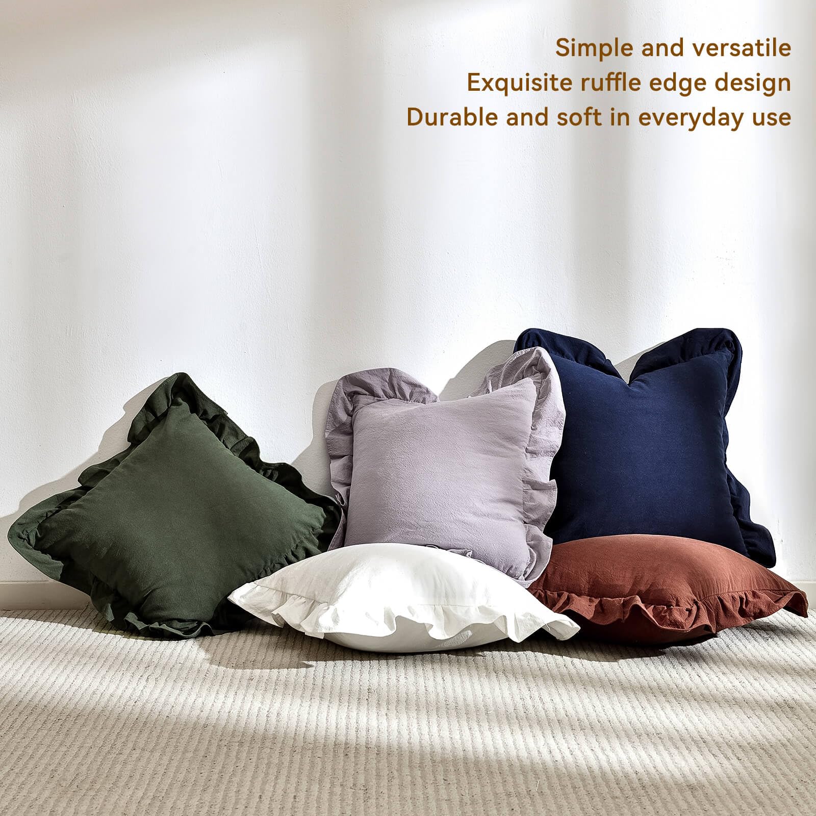 AmHoo Pack2 versatile decor for sofa, bed, or chair