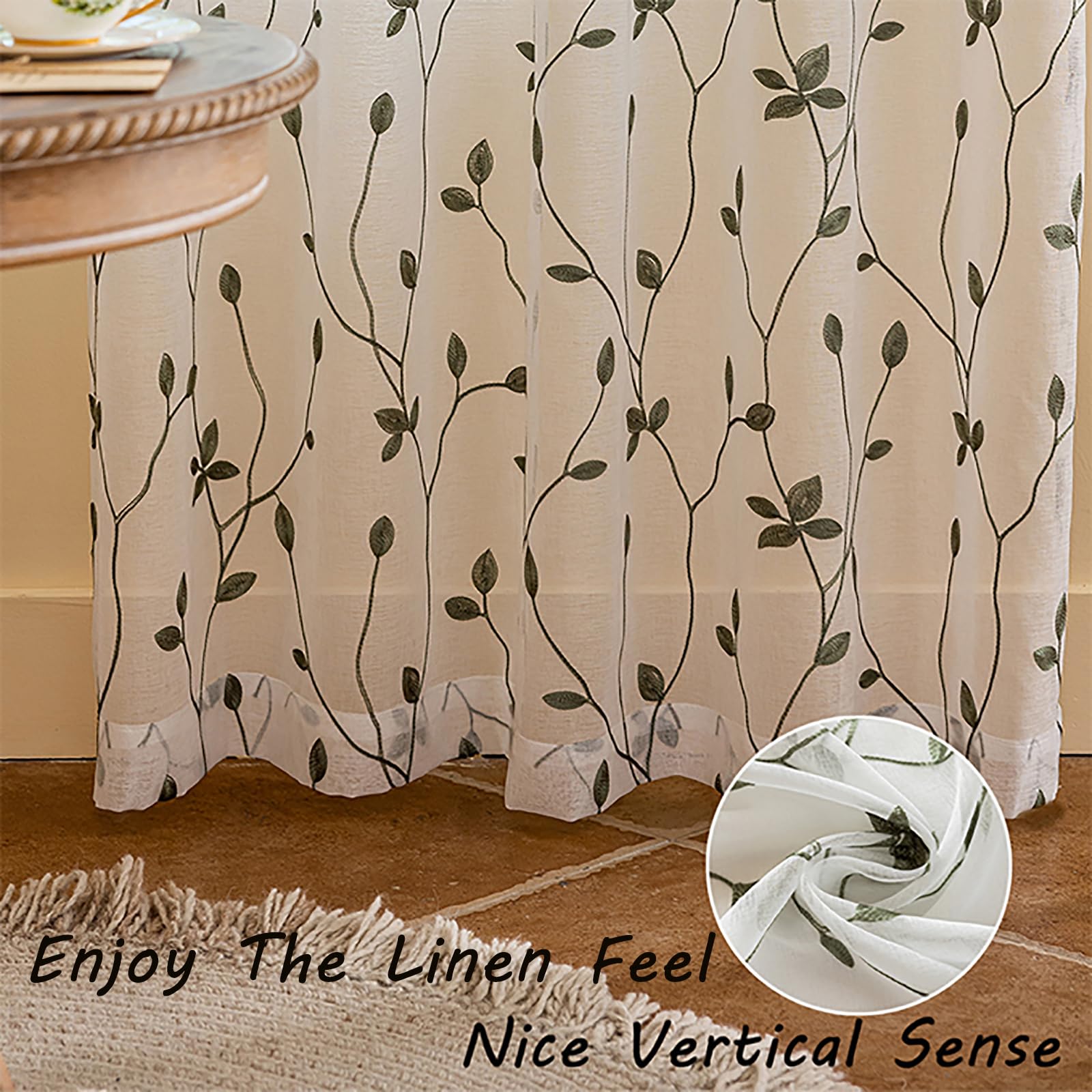 AmHoo rod-pocket 3-inch hanging system simplifies installation and sturdy drape.