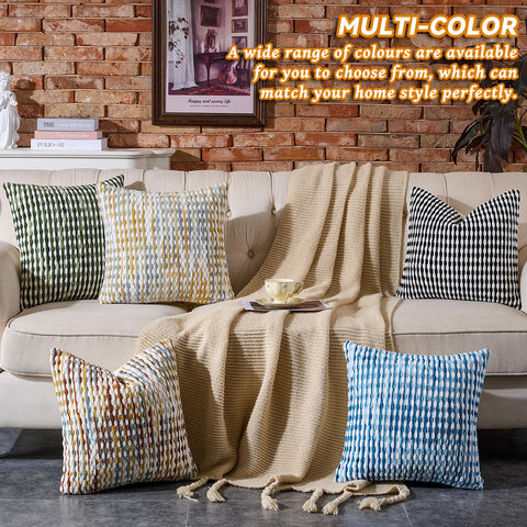 AmHoo two-pack pillow covers ready for quick room refresh