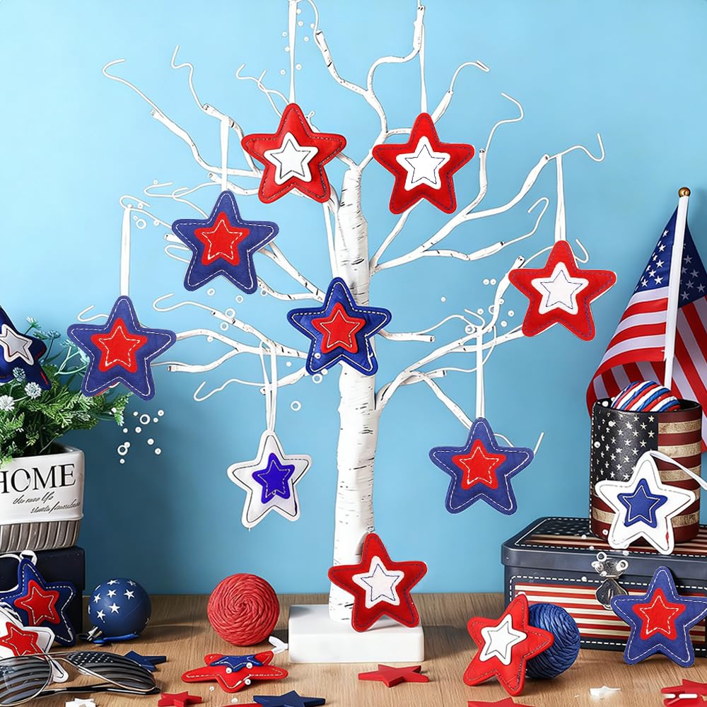 amiatalo patriotic garland adds seamless flow along mantels or stairways