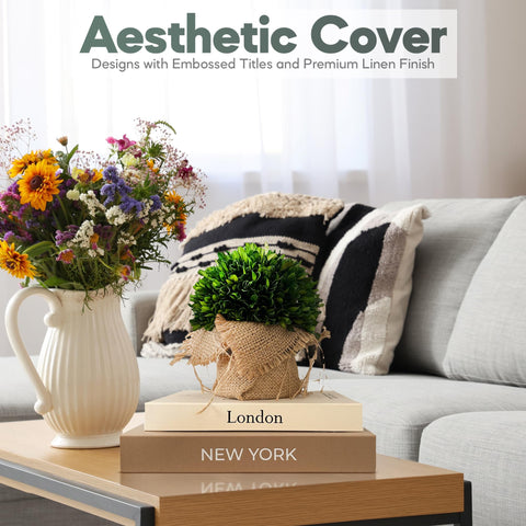 AMINALUX neutral linen decor complements minimalist, coastal, or rustic interiors