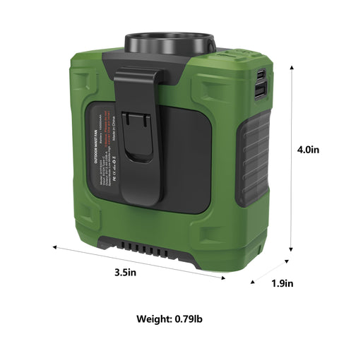 AMKEN waist fan silicone protective case protects against slips and drops