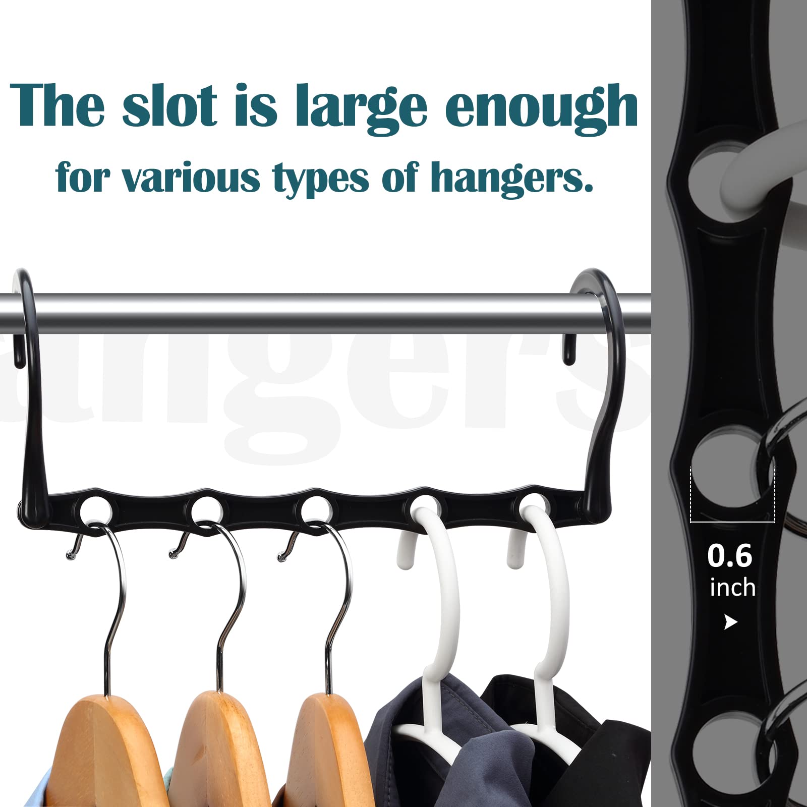 AMKUFO Magic Hangers five-hole system prevents slips