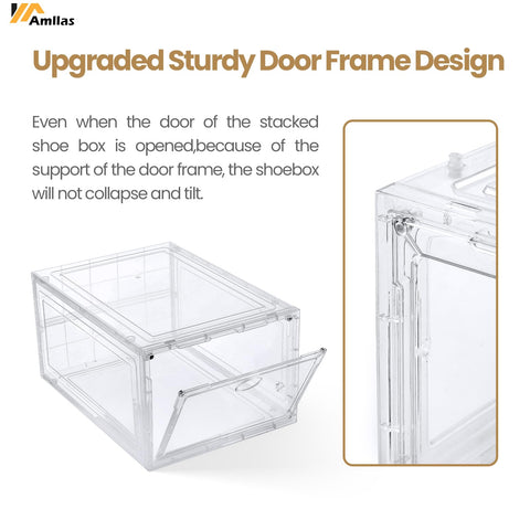 Amllas sturdy plastic frame enhances stability with safe handling.