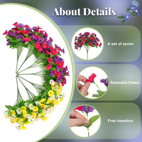 Ammyoo hanging flowers set demonstrates quick five-minute assembly.