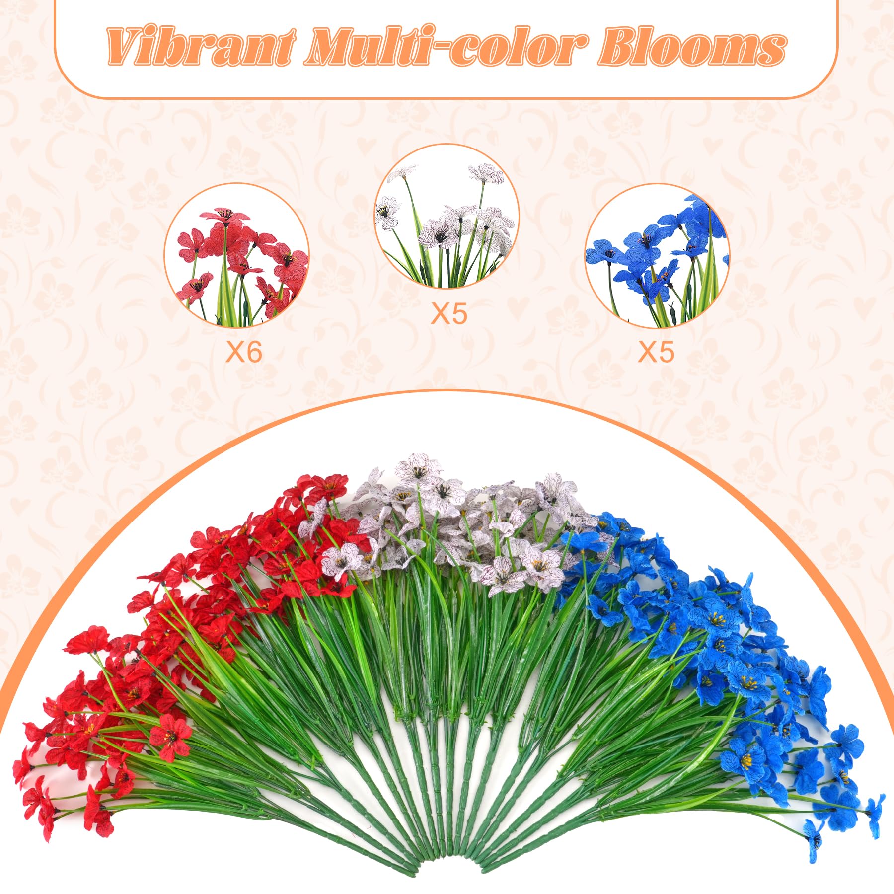 Ammyoo adjustable daisy stems allow shaping full, natural-looking arrangements.