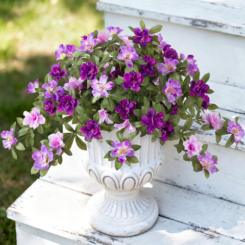 Ammyoo azalea silk flowers celebrate spring as gifts or accents