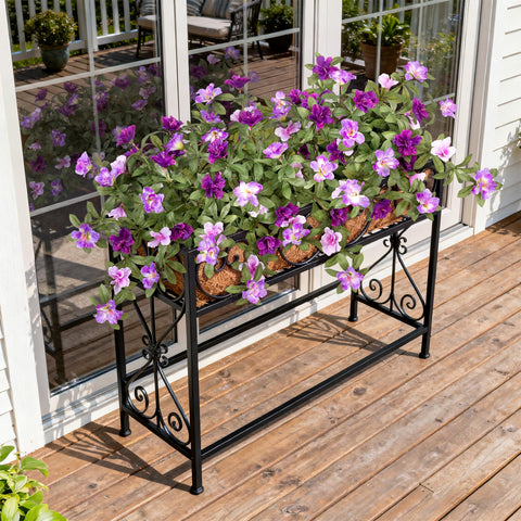 Ammyoo azalea arrangement brightens entryways with year-round color and easy upkeep