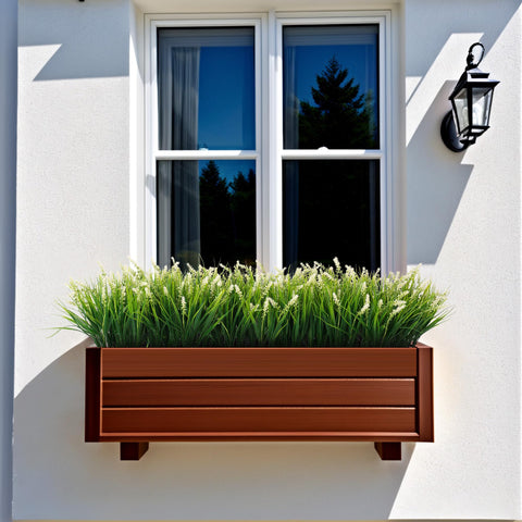 Ammyoo greenery arranged on a dining table for indoor outdoor styling