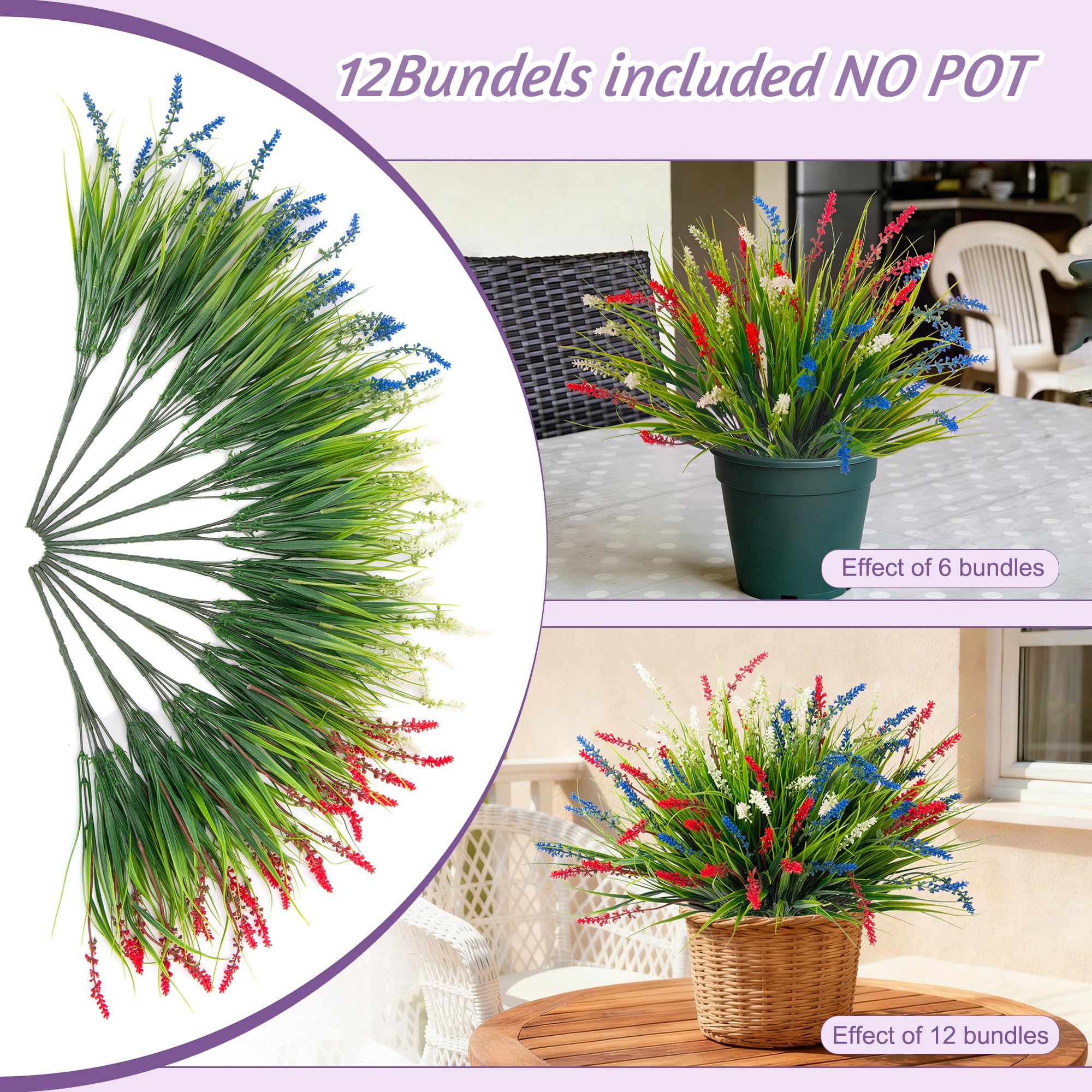 Arrangement of Ammyoo monkey grass suitable for balcony planters