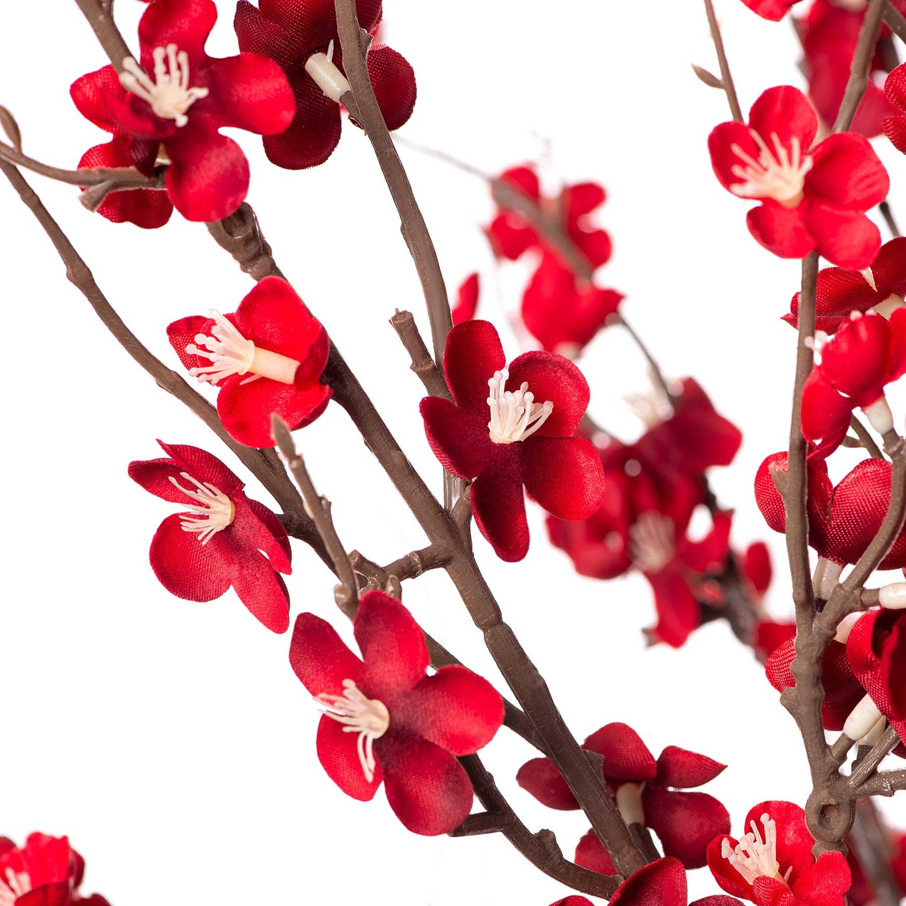 Ammyoo cherry blossom branch with tall stems for large vases