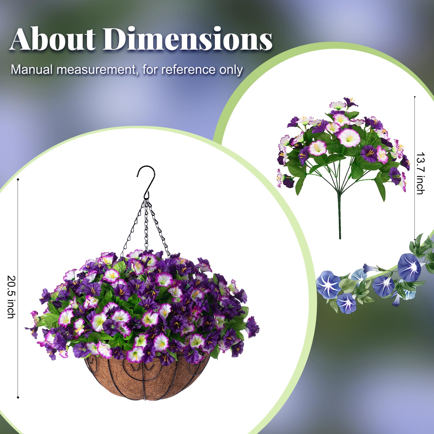 Ammyoo coconut lining planter creates natural-looking indoor or outdoor display.