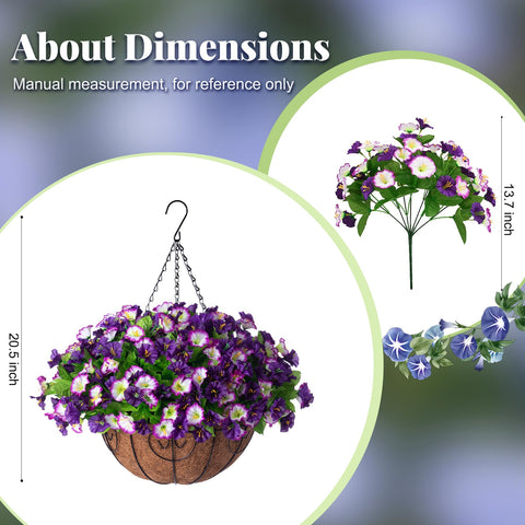 Ammyoo coconut lining planter creates natural-looking indoor or outdoor display.