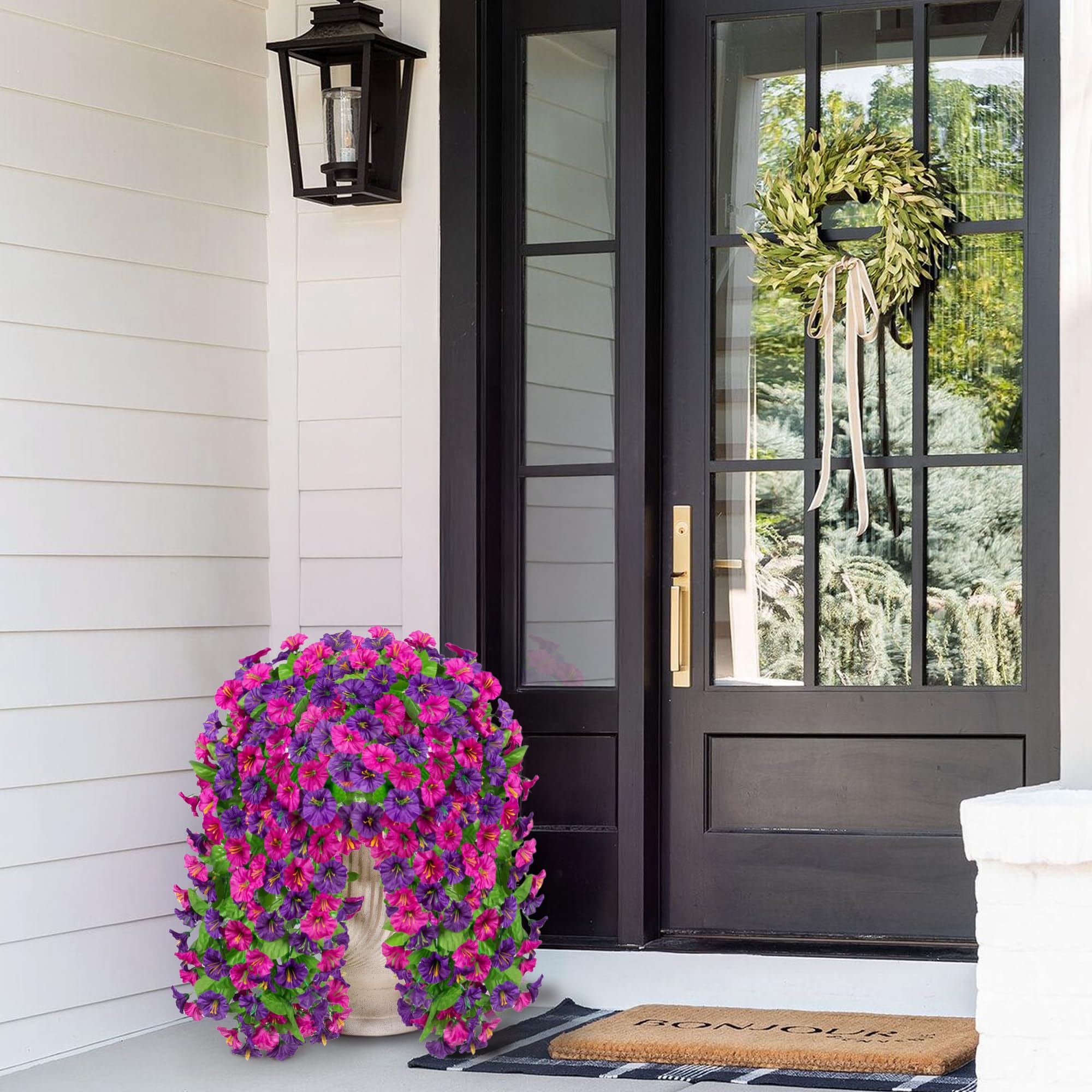 Ammyoo assembly-friendly hanging plant setup for quick transformation