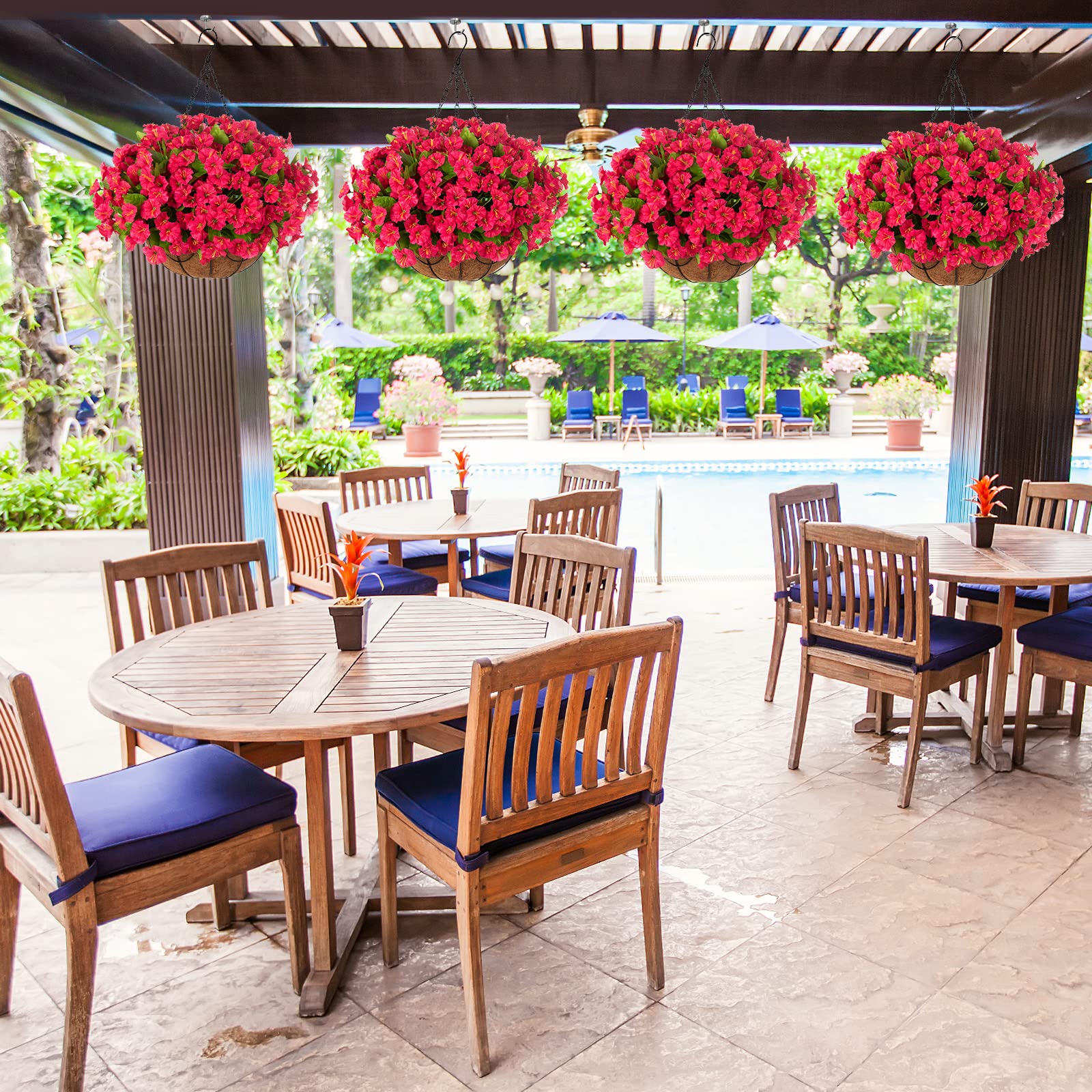 Ammyoo full-bloom-display-red: bold color to boost curb appeal