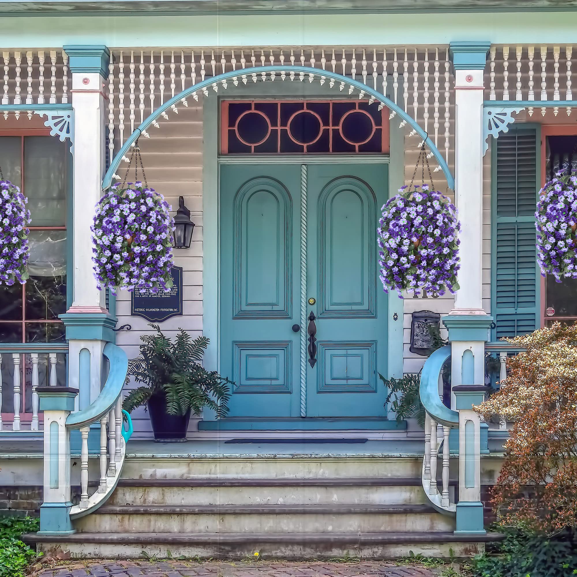 Ammyoo hemispherical foam core creates a full, natural look year-round.